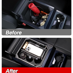 Double Layer Armrest Storage Box for Cybertruck - Evooor