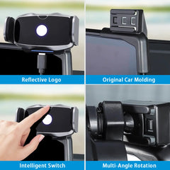 Dashboard Electric Phone Holder For VW ID.4 2021-2025 - Evooor