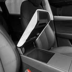 Leather Center Console Armrest Cover for Tesla Model Y Juniper 2025+