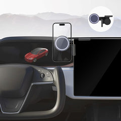 Model S/X MagSafe Solar Phone Holder For Tesla(2021-2023) - Evooor