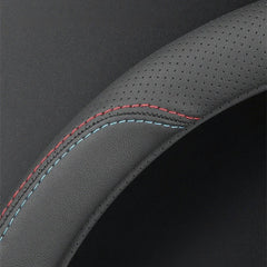 Nappa Leather D-Shaped Anti-Slip Steering Wheel Cover For VW ID.3 2025
