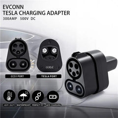Tesla Model 3/Y/S/X CCS1 to Tesla Charger Adapter for Fast Charging - Evooor
