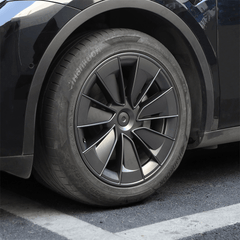 Model Y 19" Gemini Wheel Hubcaps (Set of 4) for Tesla Model Y - Inspired by Model 3 Highland Performance 20'' Forged Wheels - Evooor