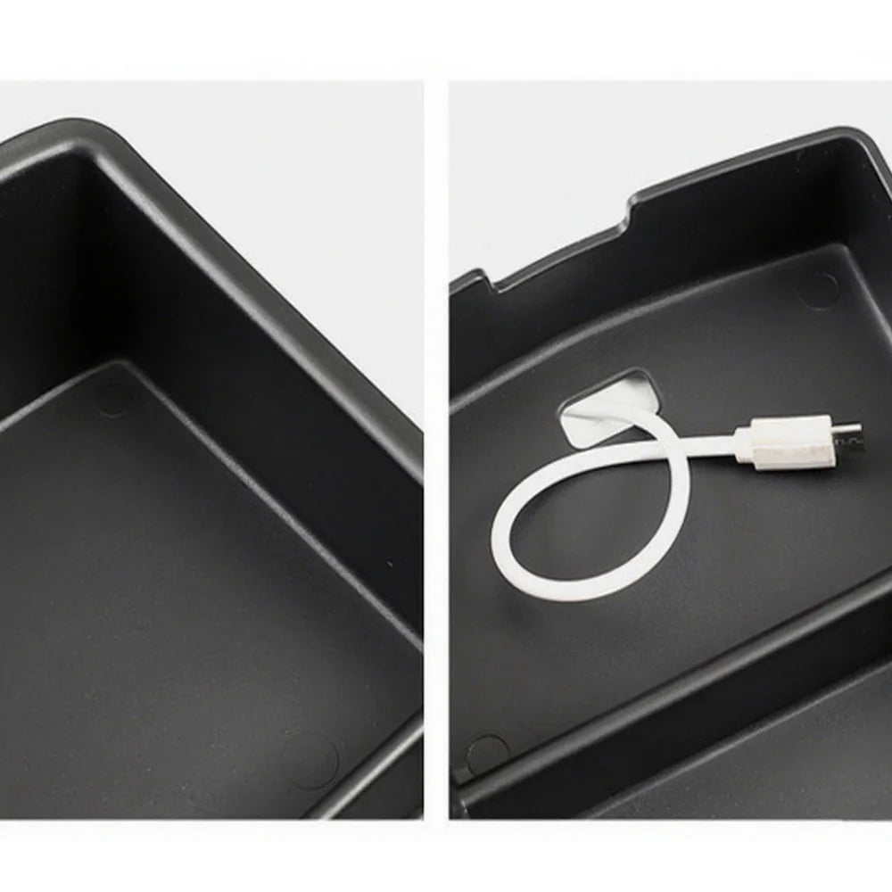 ABS Center Console Armrest Storage Box Organizer For VW ID.4 2021-2025 - Evooor