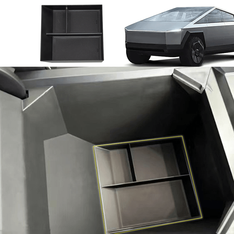 Center Console Armrest Lower Storage Box(ABS) for Tesla Cybertruck - Evooor