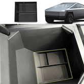 Center Console Armrest Lower Storage Box(ABS) for Tesla Cybertruck - Evooor