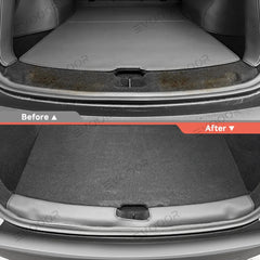 Napa Leather Trunk Sill Guard – Premium Protection for Tesla Model Y Juniper 2025+