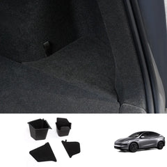 TPE Rear Trunk Side Storage Box for Tesla Model Y Juniper 2025+ (2 Pcs) - Evooor