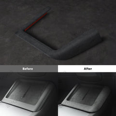 2024 Tesla Model 3 Highland Alcantara Central Control Charging Frame Cover - Evooor
