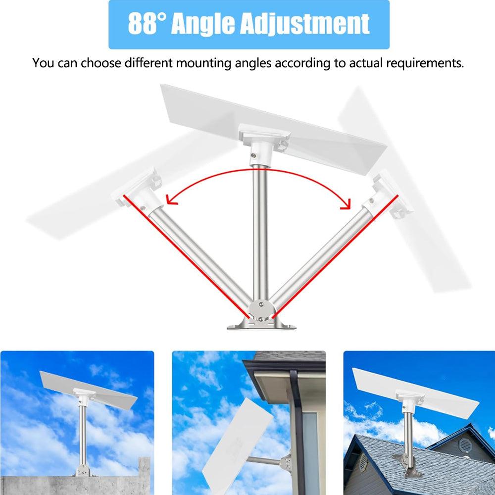 Universal Satellite Dish Roof Mounting Bracket for Starlink Gen 3 Systems - Evooor