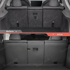 Nappa Leather Rear Seat Back Protector for Tesla Model Y Juniper 2025+ - Evooor