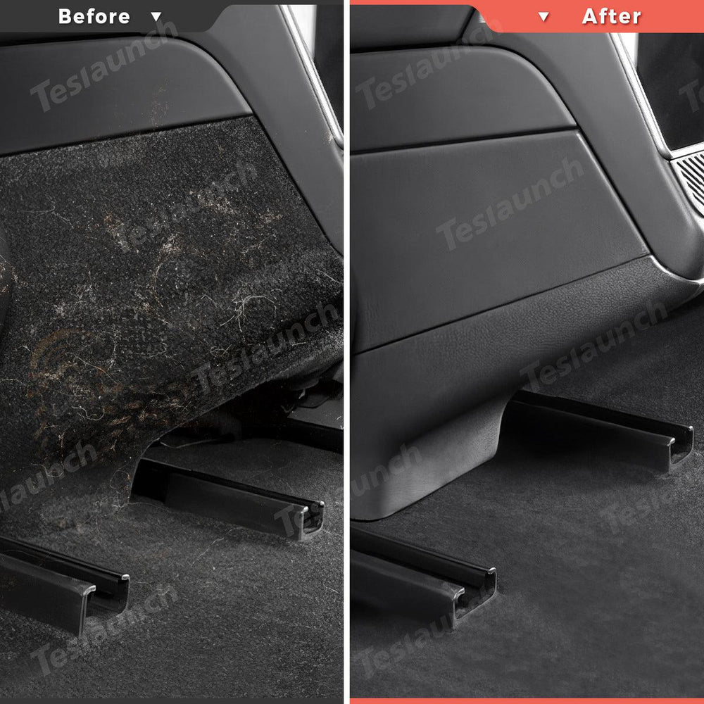 ABS Rear Center Console Protection Cover for Tesla Model Y Juniper 2025+ - Evooor