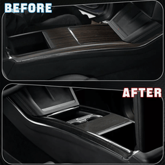 2022+ Tesla Model S/X Real Carbon Fiber Center Console Side Panel Upgrade - Evooor