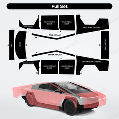 Premium Cybertruck Color-Changing Wrap Kit - Flexible TPU Film for Easy DIY Installation - Evooor