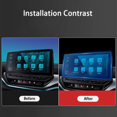 HD Tempered Glass Navigation & Dashboard Screen Protector For VW ID.3 2021-2025 - Evooor