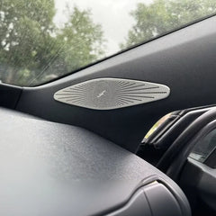 Stainless Steel A-Pillar Speaker Trim Sticker For VW ID.4 2021-2025(2PCS) - Evooor