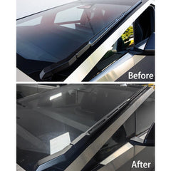 Windshield Wiper Covers (Carbon Fiber Pattern ABS) for Tesla Cybertruck - Evooor