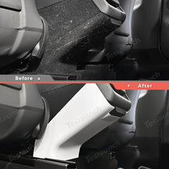 Rear Center Console Vent & Kick Panel Cover for Tesla Model Y Juniper 2025+ - Evooor