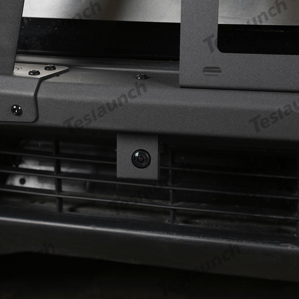 Heavy Duty Front Bumper with License Plate Frame for Tesla Cybertruck - Evooor