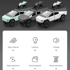 Cybertruck 1/24 Pickup Camping RV Alloy Car Model - Evooor