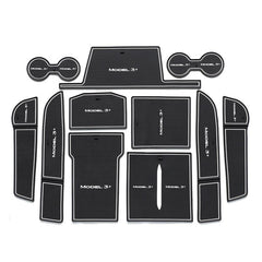 2024 Model 3 Highland Door Slot Mat Water Bowl Slot Mat Dustproof Mat For Tesla - Evooor