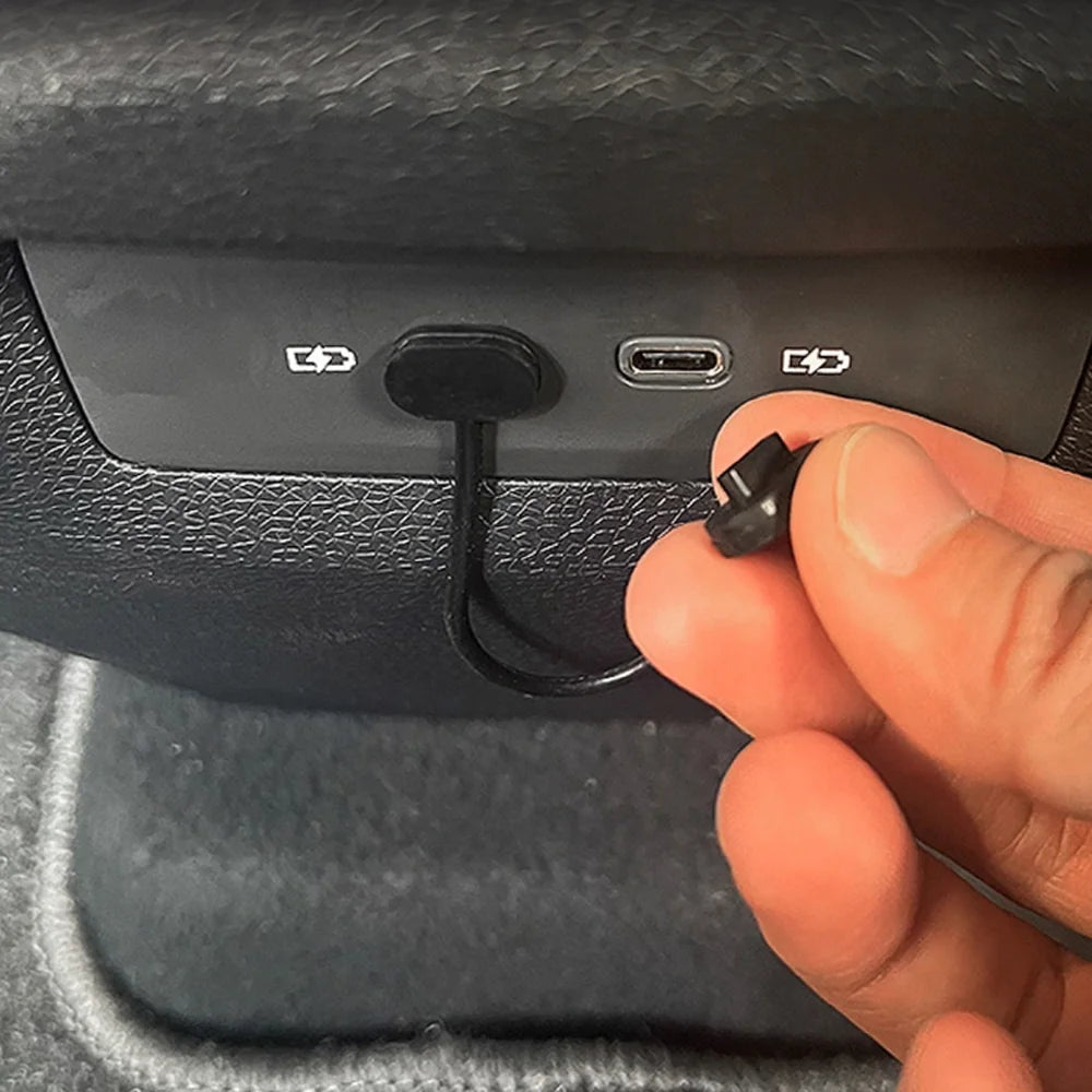 Silicone Type-C Port Protective Cover For VW ID.4 2021-2025 - Evooor