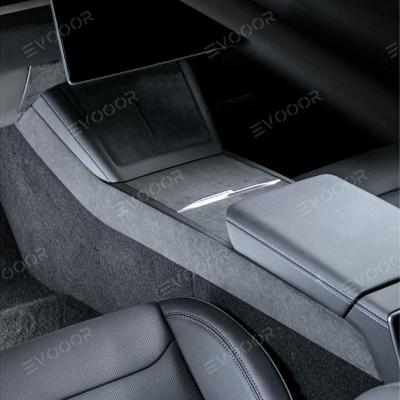 2024 Model 3 Highland Alcantara Center Console Side Trim Sticker Cover For Tesla - Evooor