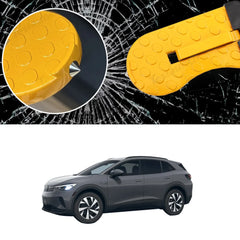 Foldable Car Door Step with Safety Hammer For VW ID.4 2021-2025 - Evooor