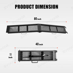Foldable Heavy-Duty Steel Loading Ramp for Tesla Cybertruck - Evooor