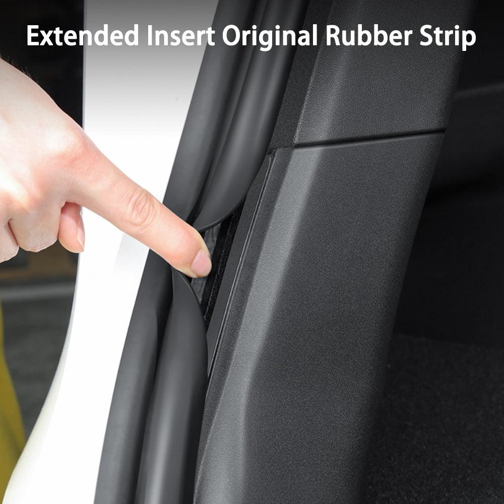 Tesla Model Y 2021+ Rear Trunk Bumper Guard Set - 2 Pieces, Side Protection Kit - Evooor