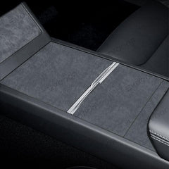 2024 Model 3 Highland Alcantara Center Console Cover For Tesla - Evooor