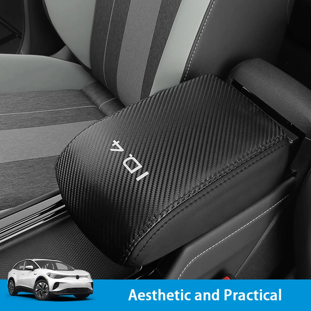 Leather Armrest Cover For VW ID.4 2021-2025 - Evooor