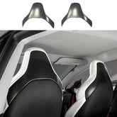 High-Quality Carbon Fiber Seat Back Protectors (Set of 2) for Tesla Model 3 – Upgrade Your Interior with Superior Performance! - Evooor