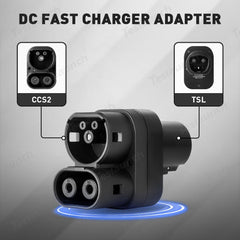 CCS2 Electric Vehicle Adapter for NACS and Tesla Charging Stations - Evooor