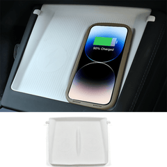 Anti-Slip Silicone Wireless Charging Pad for Tesla Model Y Juniper 2025+ - Evooor