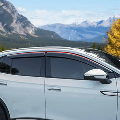 Acrylic Side Window Rain Guards For VW ID.4 2021-2025(4Pcs) - Evooor