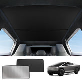 Split Nano Ice Crystal Glass Roof Sunshade for Cybertruck (2 PCS) - Evooor