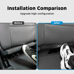 Stainless Steel Seatback Anti-Kick Lower Cover For VW ID.4 2024-2025(2PCS) - Evooor