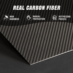 High-Quality Carbon Fiber Center Console Cover for Tesla Model S/X 2022+: Enhance Your Car's Interior Style - Evooor