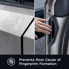 Fingerprint Resistant Door Handles for Tesla Cybertruck (4pcs) - Evooor