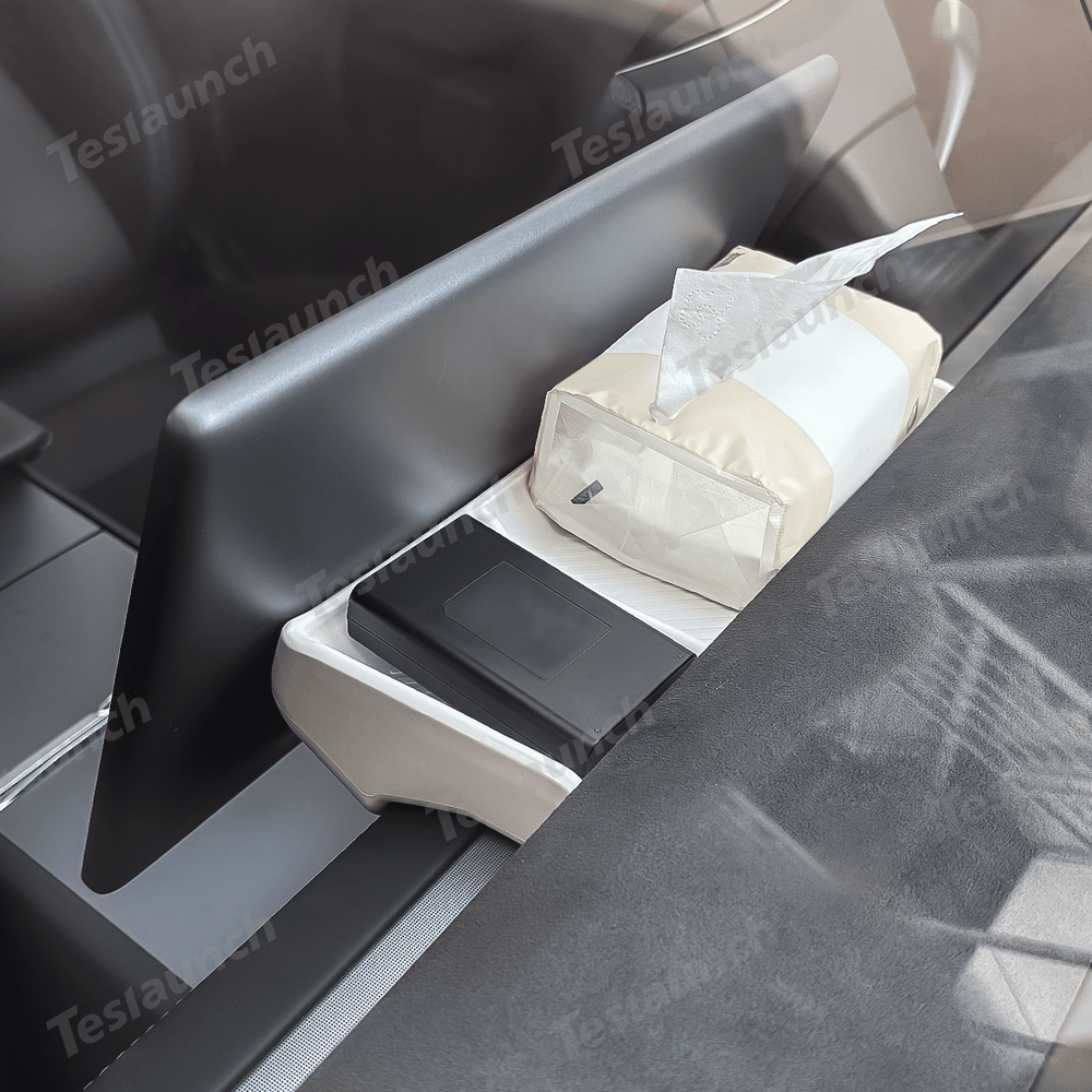 Silicone Dashboard Storage Box for Tesla Model Y Juniper 2025+ - Evooor