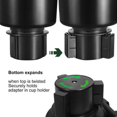 ABS Center Console Muti-functional Cup Holder For VW ID.3 - Evooor