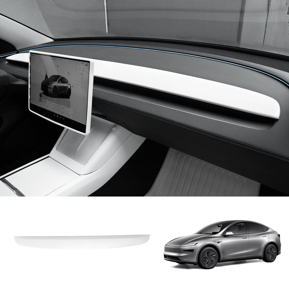 ABS Dashboard Trim Cover for Tesla Model Y Juniper 2025+ - Evooor