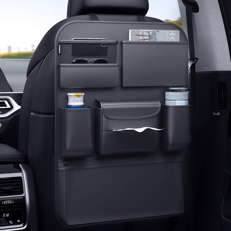 Model 3/Y/S/X Car Seat Back Storage Bag Hanging Bag Multifunctional Storage Box For Tesla - Evooor