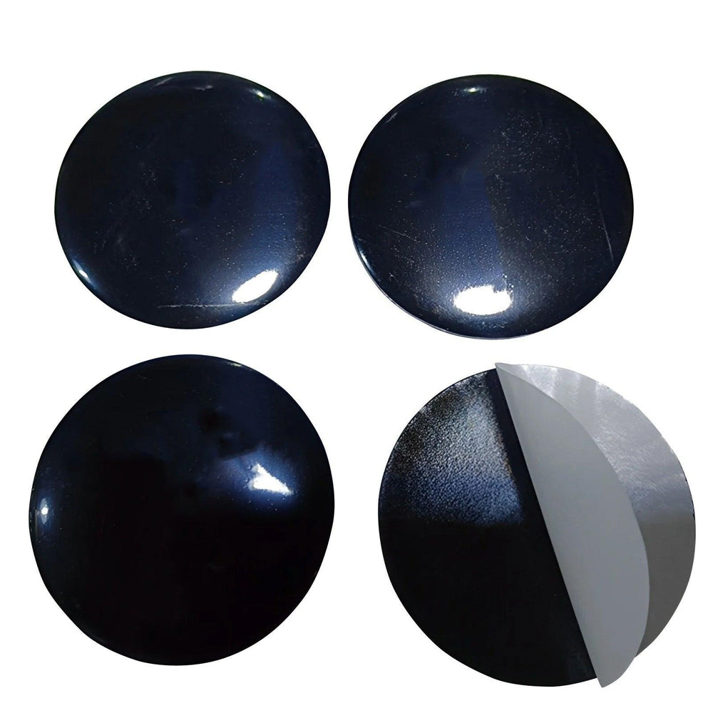 Tesla Hubcap Decals Set - 4 Pieces, 56mm Diameter - Customize Your Tesla Hubcaps - Evooor