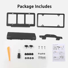 No-Drill Front License Plate Holder for Cybertruck - Evooor