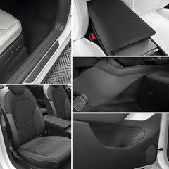 Napa Leather All-Around Interior Protection Kit for Tesla Model Y Juniper 2025+ - Evooor