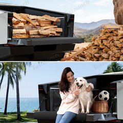 Premium Oxford Material Waterproof Truck Bed Cargo Liner for Tesla Cybertruck - Protect Your Vehicle and Transport Pets Safely - Evooor