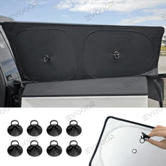 Privacy & Thermal Insulation Window Sunshade Sun Visor Curtains for Cybertruck - Evooor