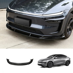 Front Spoiler Kit with Fog Light Accent for Tesla Model Y - Enhanced Aero Dynamics - Evooor
